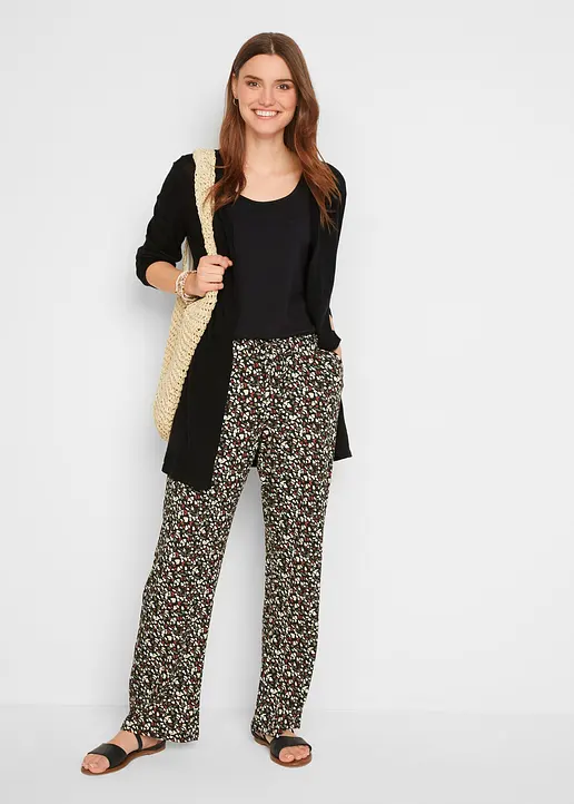 Bonprix Basic Cardigan Mit überschnittenen Schultern Ohne Verschluss