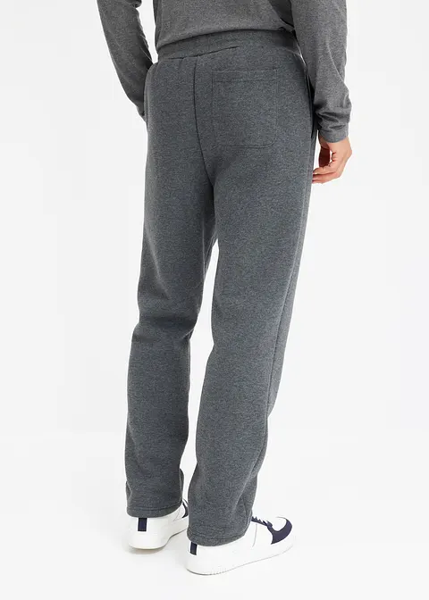 Bonprix Basic Jogginghose Mit Rippbündchen Und Drei Taschen Innen Weich Gefüttert