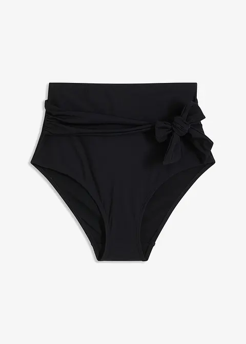 bonprix Bedeckende Shape Bikinihose aus formgebendem Material - schwarz