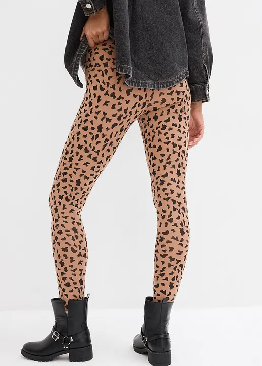 Bonprix Bedruckte Umstands-Leggings Aus Bio-Baumwolle Mit Elasthan