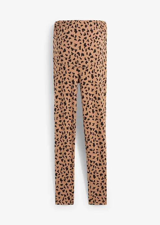 bonprix Bedruckte Umstands-Leggings aus Bio-Baumwolle mit Elasthan