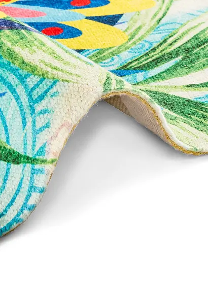 Bonprix Bedruckter Teppich In Farbenfrohen Farben - Bunt