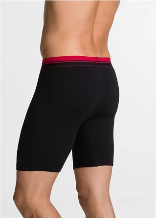 Bonprix Bequeme Boxershorts In Figurnaher Passform Mit Langem Bein Und Einem Gestreiftem Elastischen Bund