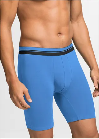 Bonprix Bequeme Boxershorts In Figurnaher Passform Mit Langem Bein Und Einem Gestreiftem Elastischen Bund