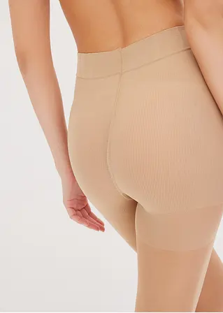 Bonprix Bequeme Formende Strumpfhose Mit Push Up Effekt - Beige