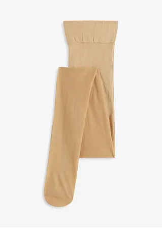 bonprix Bequeme formende Strumpfhose mit Push Up Effekt - beige