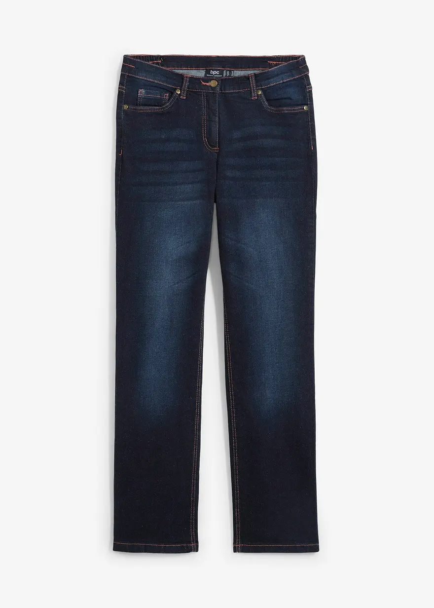 bonprix Bequeme Jeans mit Stretch-Anteil und Teilgummizug am Bund - Damen