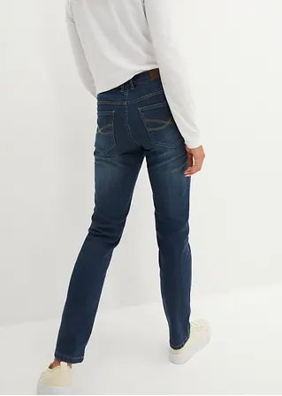 Bonprix Bequeme Komfort-Stretch-Jeans Straight - Blau Regular