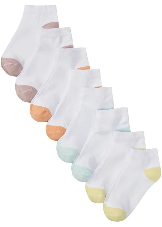 bonprix Bequeme Kurzsocken mit Bio-Baumwolle im Vorteilspack