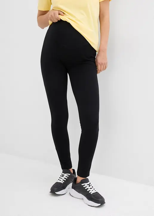 Bonprix Bequeme Leggings Für Die Schwangerschaft - Mahagonibraun/schwarz