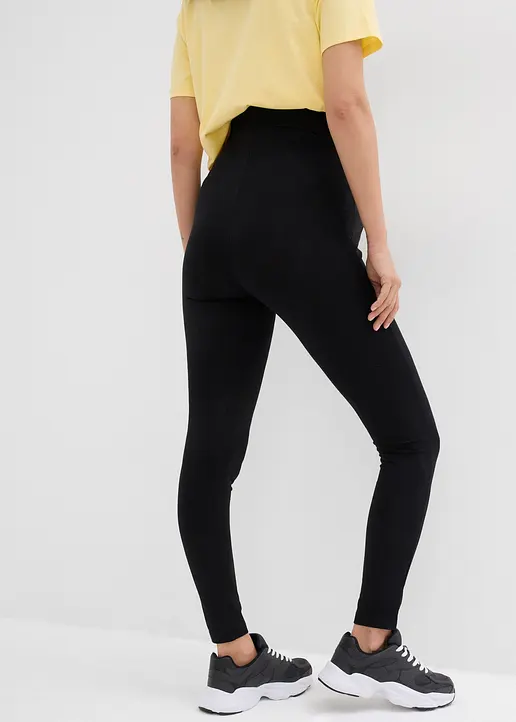 Bonprix Bequeme Leggings Für Die Schwangerschaft - Mahagonibraun/schwarz