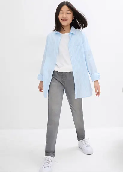 Bonprix Bequeme Mädchen Jeggings Im 2er Pack - Kinder