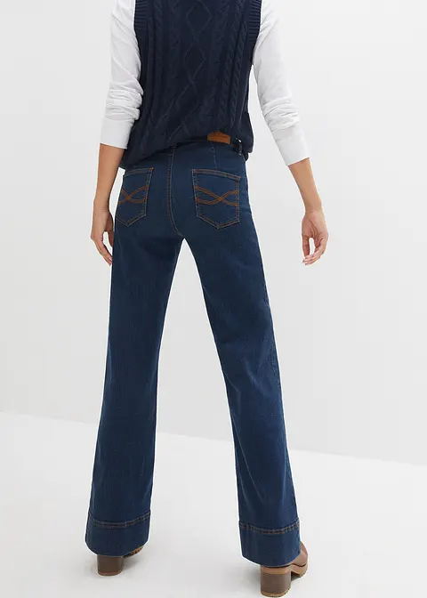 Bonprix Bequeme Marlene Jeans Mit Stretch - Blau Regular