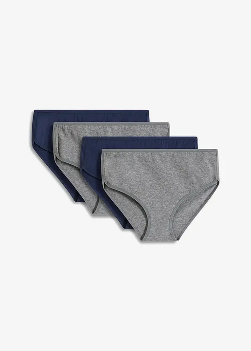 bonprix bequeme Maxipanty mit Bio-Baumwolle (4er Pack) - Damen