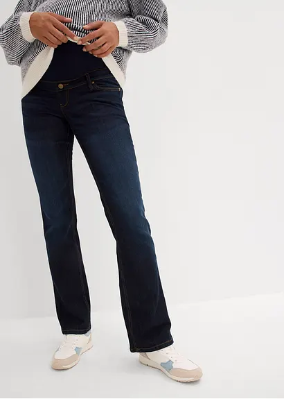 Bonprix Bequeme Schwangerschaftsjeans Mit Leicht Ausgestelltem Bein