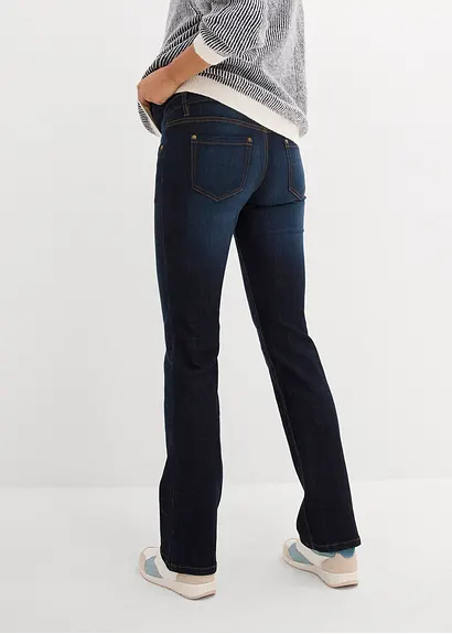 Bonprix Bequeme Schwangerschaftsjeans Mit Leicht Ausgestelltem Bein