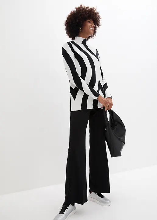 Bonprix Bequeme Stretch-Hose Mit Modisch-aktueller Bügelfalte