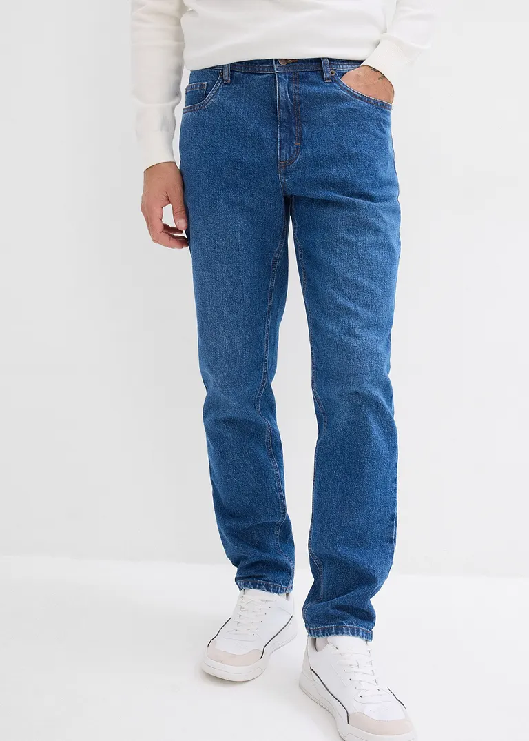 Bonprix Bequeme Stretchjeans In Klassischer 5-Pocket Form