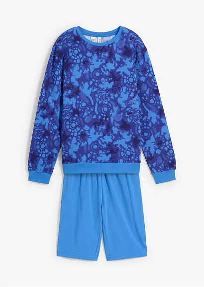 bonprix Bequeme Sweatshirt und Radlerhose in tollem Set