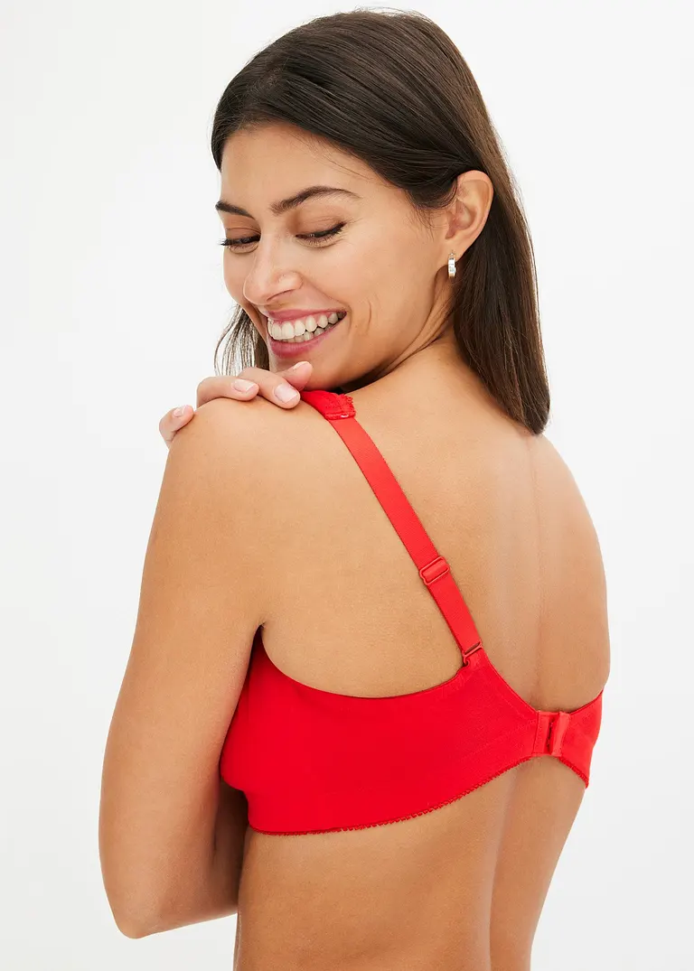 Bonprix Bequeme T-Shirt BHs Ohne Bügel Im Praktischen 2er Pack