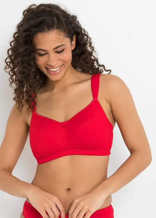 Bonprix Bequemer BH Im 3er-Pack Mit Baumwolle - Damen