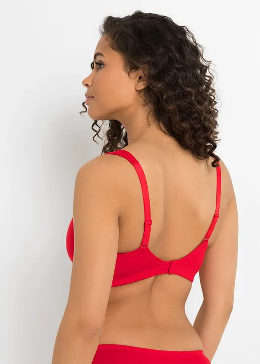 Bonprix Bequemer BH Im 3er-Pack Mit Baumwolle - Damen