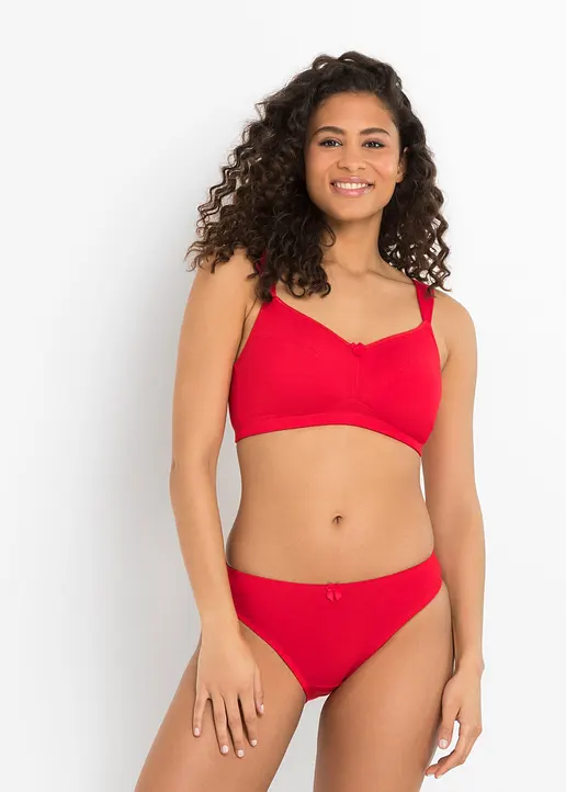 Bonprix Bequemer BH Im 3er-Pack Mit Baumwolle - Damen