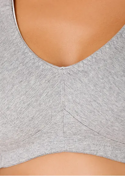 Bonprix Bequemer BH Mit Breiten Trägern Aus Biobaumwolle