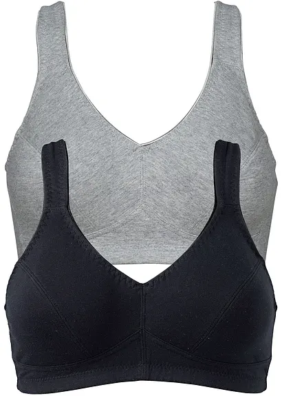 bonprix Bequemer BH mit breiten Trägern aus Biobaumwolle