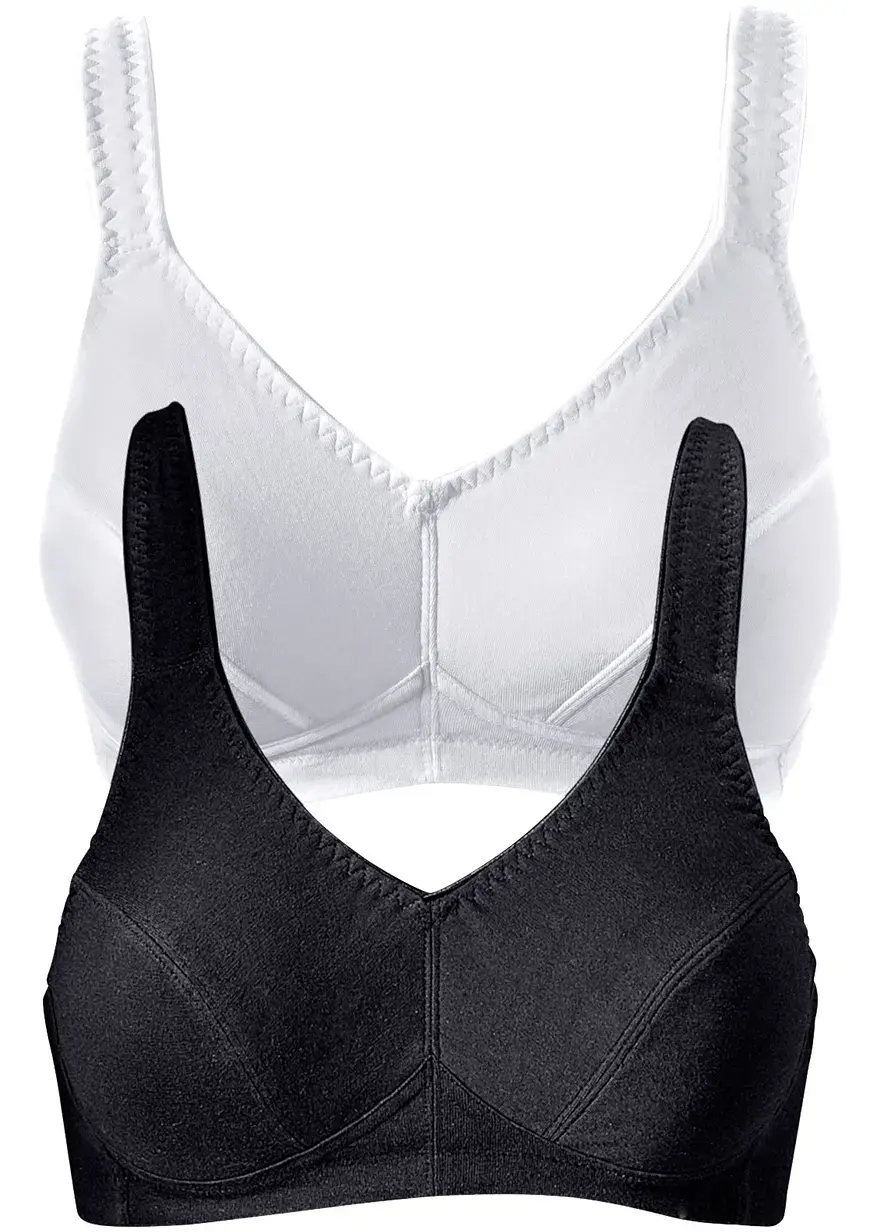 bonprix Bequemer BH mit breiten Trägern aus Biobaumwolle