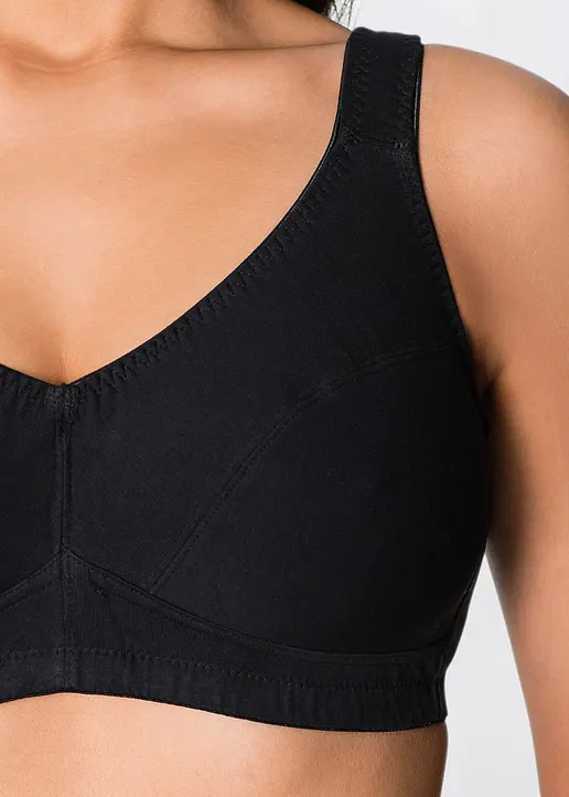 Bonprix Bequemer BH Mit Breiten Trägern Aus Biobaumwolle
