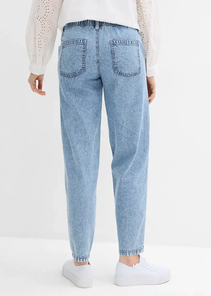 Bonprix Bequemer Denim-Jogger Für Die Schwangerschaft - Blau