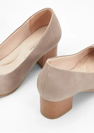 Bonprix Bequemer Komfort Pumps Mit Gepolsterter Innensohle - Braun