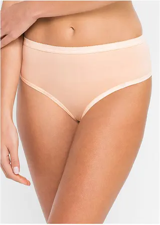 Bonprix Bequemer Maxislip Mit Verzierungen An Den Bündchen - Weiß + Melba