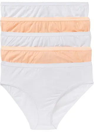 Bonprix Bequemer Maxislip Mit Verzierungen An Den Bündchen - Weiß + Melba