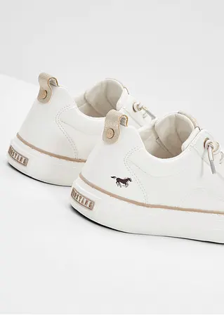 Bonprix Bequemer Mustang Sneaker Zum Reinschlüpfen - Weiß