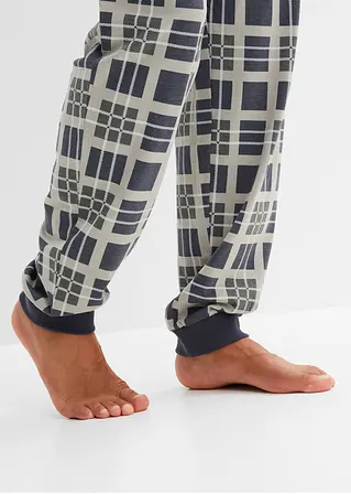 Bonprix Bequemer Schlafanzug Aus Weicher Baumwolle - Herren