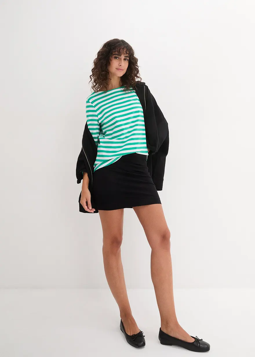 Bonprix Bequemer Shirtrock (2er-Pack) Mit Elastischen Bund