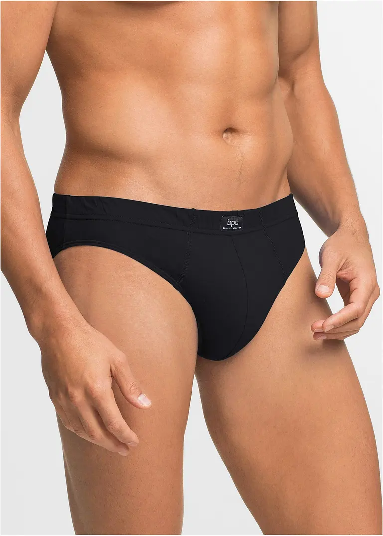 Bonprix Bequemer Slip Im Vorteilspack - Schwarz - Herren