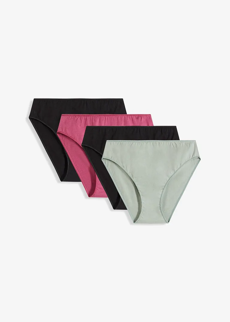 bonprix bequemer Slip in modischen Farben mit komfortabler flacher Naht an der Teile und am Beinausschnitt