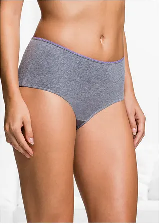 Bonprix Bequemer Slip Mit Kontrastfarbigem Gummibund - Damen