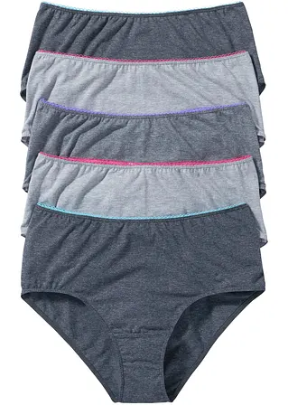 bonprix Bequemer Slip mit kontrastfarbigem Gummibund - Damen