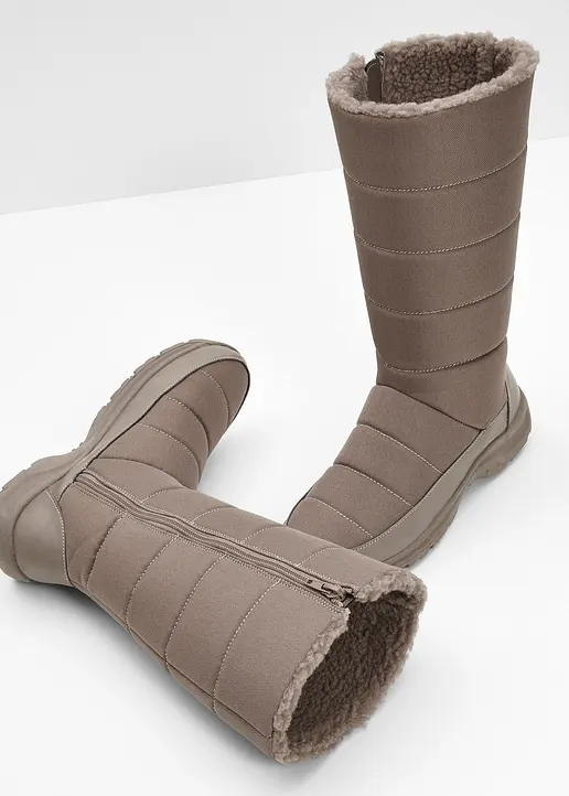 Bonprix Bequemer Winter Boot Mit Warmfutter - Braun - Damen