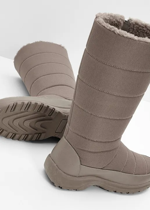 Bonprix Bequemer Winter Boot Mit Warmfutter - Braun - Damen