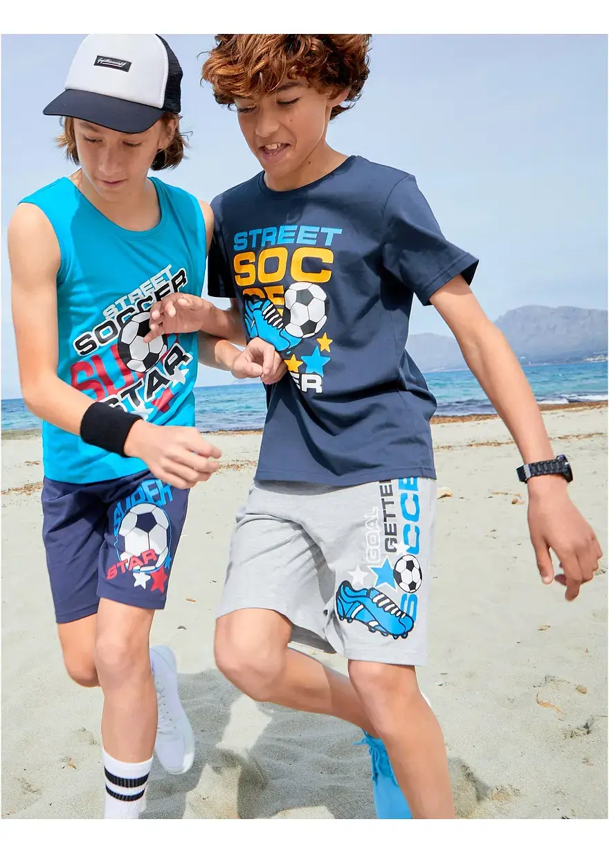 Bonprix Bequemes Set Mit Verschiedenen Aufdrucken - Kinder