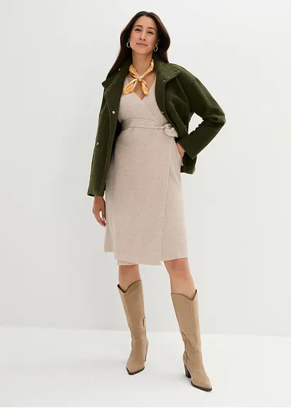 Bonprix Bequemes Strickkleid Für Die Schwangerschaft Und Stillzeit