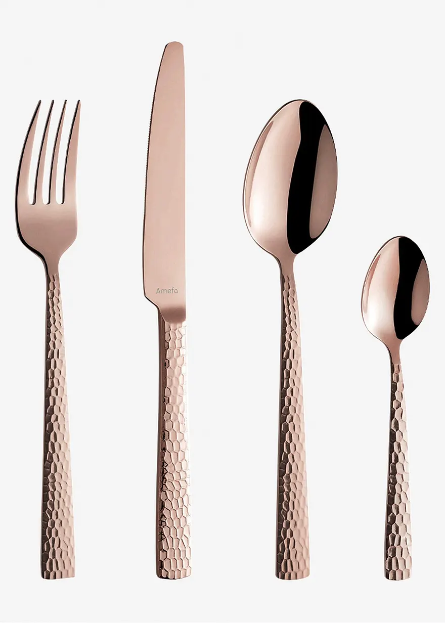 bonprix Besondere Eleganz für den gedeckten Tisch - roségoldfarben