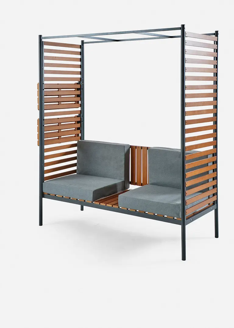 Bonprix Besondere Gartenbank Mit Gestell Und Tisch - Beige