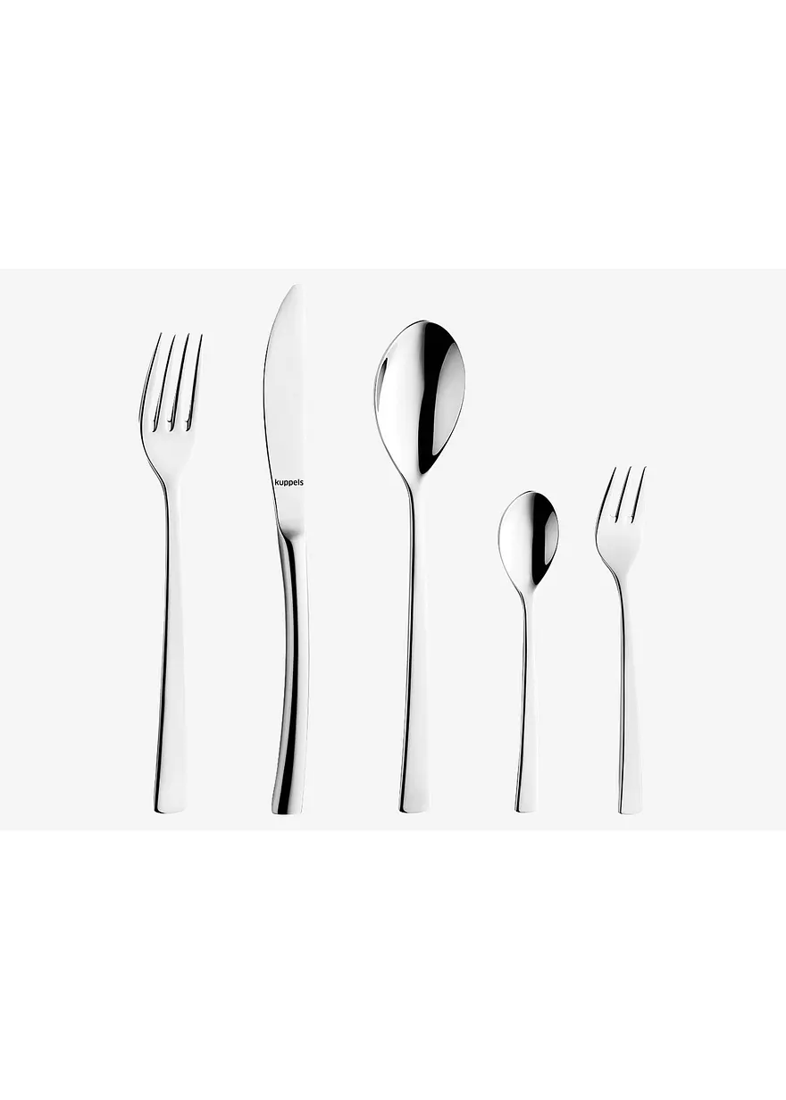 bonprix Besteck mit frischer Eleganz dank dynamischen Linienführung