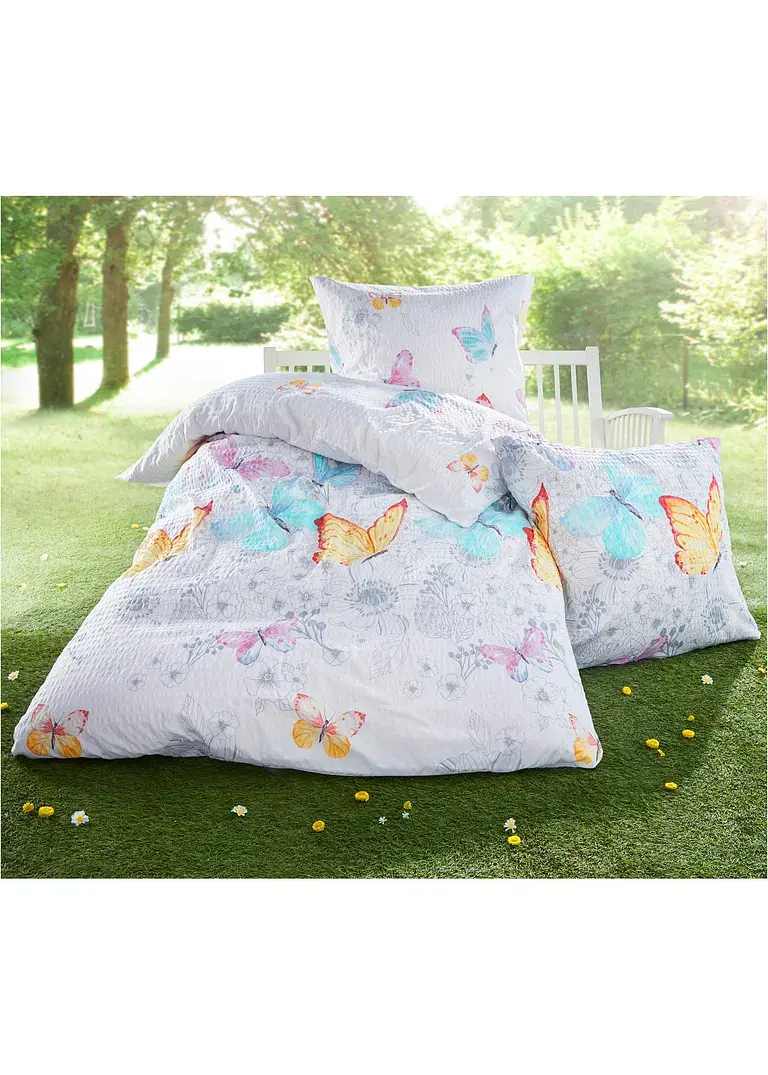 Bonprix Bettwäsche In Pastellfarben Mit Schmetterlingen